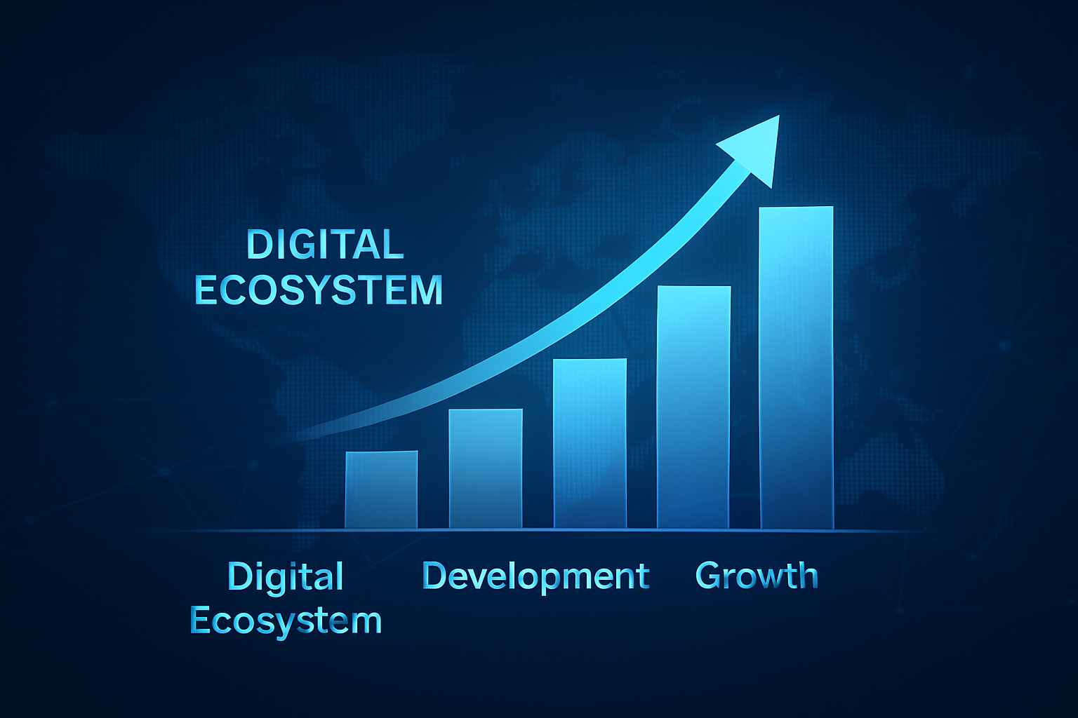 Chart showing the growth and evolution of the ONPASSIVE ecosystem, addressing 'Is ONPASSIVE a scam' concerns through progress.