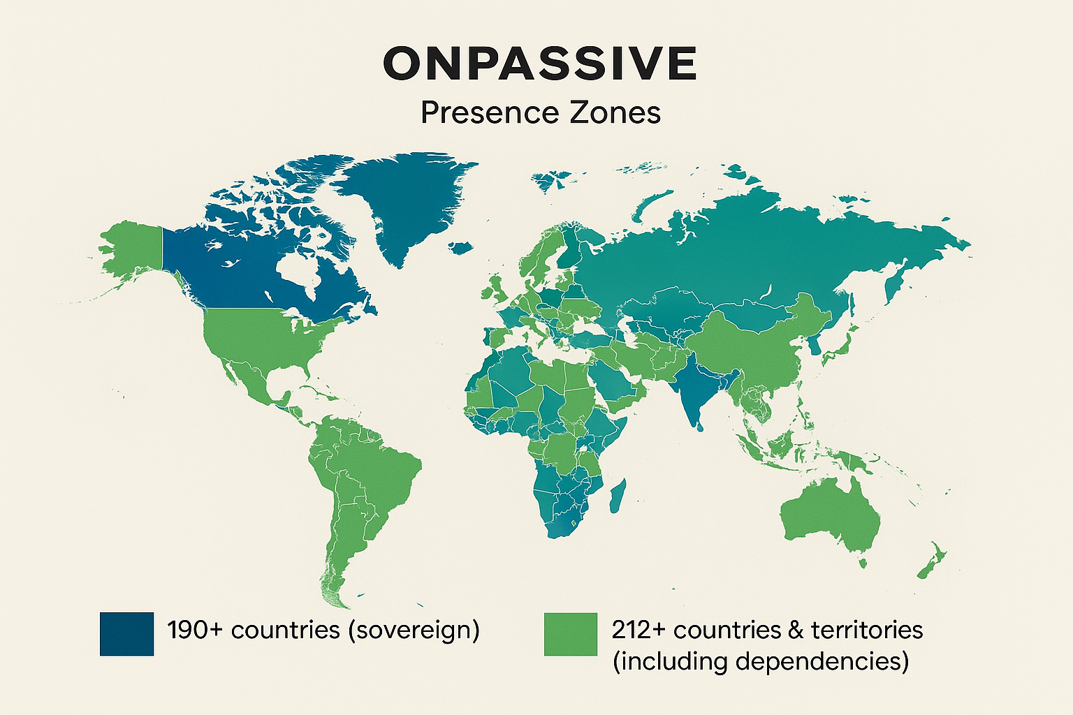 ONPASSIVE Global Reach